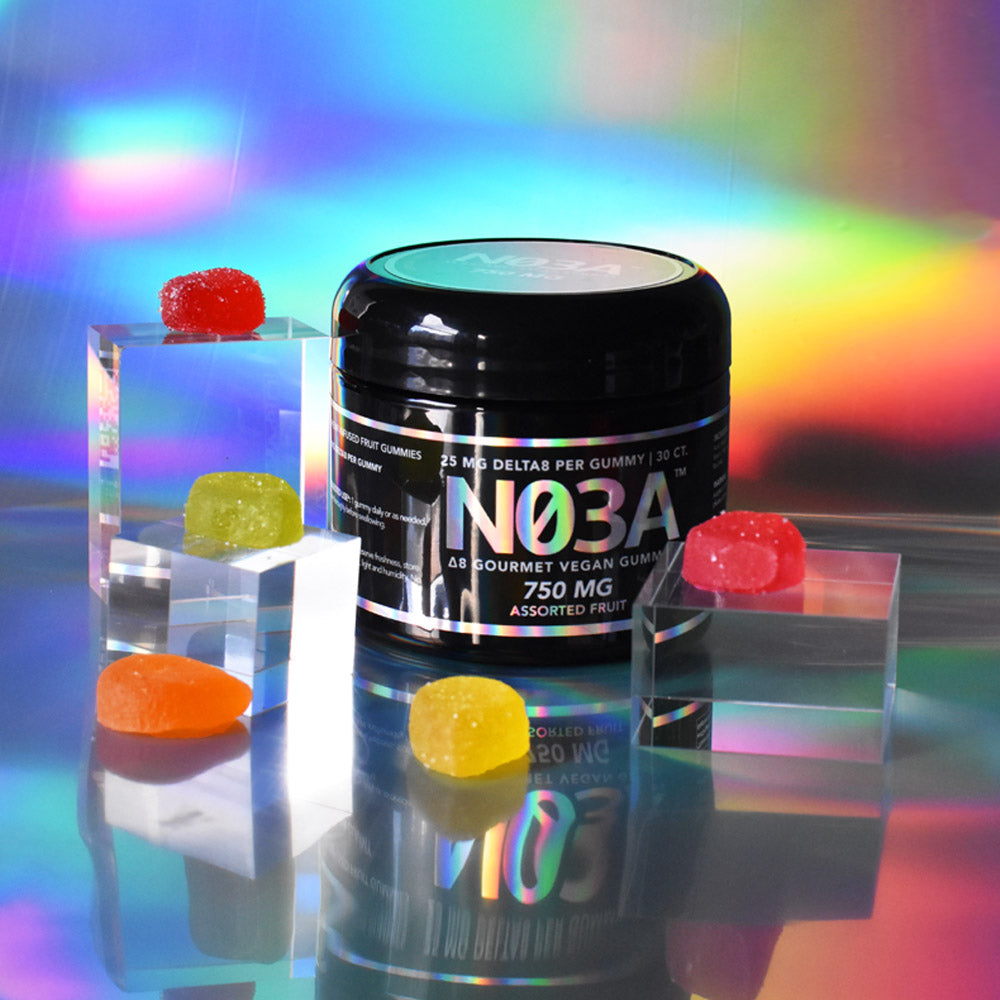 NO3A Δ8 Gourmet Vegan Gummies - 30ct - 25 mg/gummy - 750 mg total