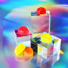 Load image into Gallery viewer, NO3A Δ8 Gourmet Vegan Gummies - 5ct - 25 mg/gummy - 125 mg total
