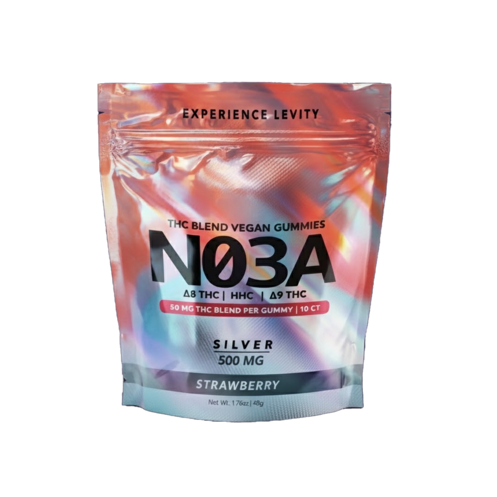 NO3A Silver D9 10mg, D8 30mg, HHC 10mg (10pk) 500mg