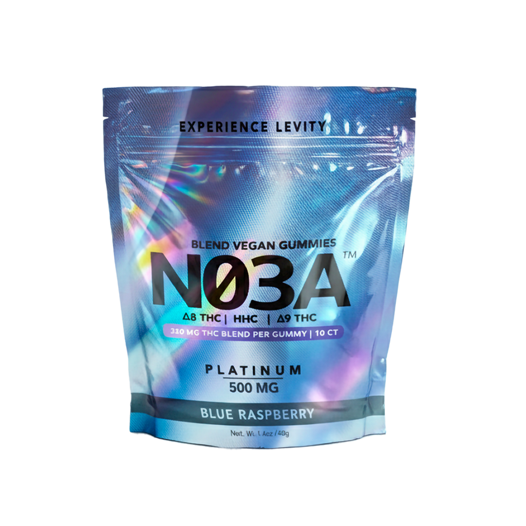 NO3A Platinum D9 10mg, D8 300 mg, HHC 40mg (10pk) 3500mg