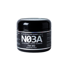 Load image into Gallery viewer, NO3A Δ8 Gourmet Vegan Gummies - 30ct - 25 mg/gummy - 750 mg total
