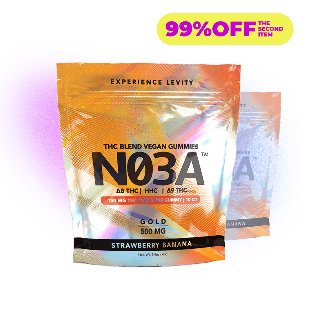 NO3A Gold THC Blend Gummies – Second One 99% Off