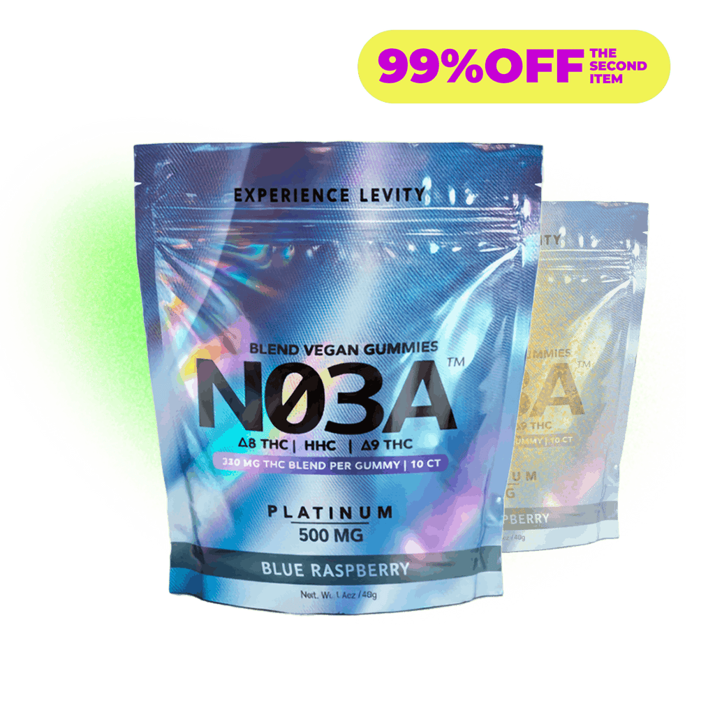 NO3A Platinum THC Blend Gummies – Second One 99% Off