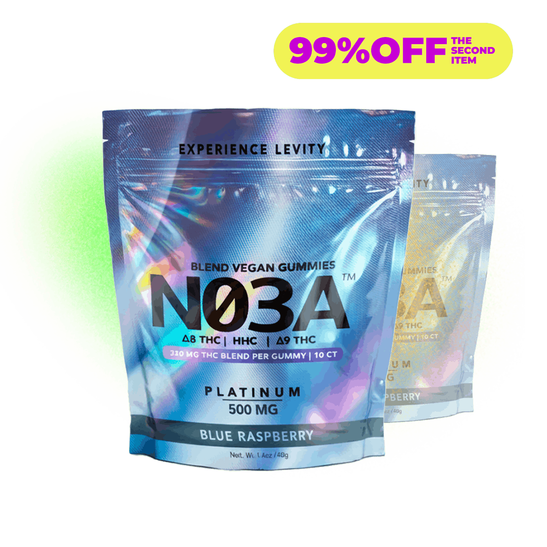 NO3A Platinum THC Blend Gummies – Second One 99% Off