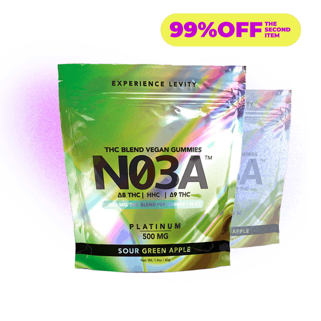 NO3A Platinum THC Blend Gummies – Second One 99% Off