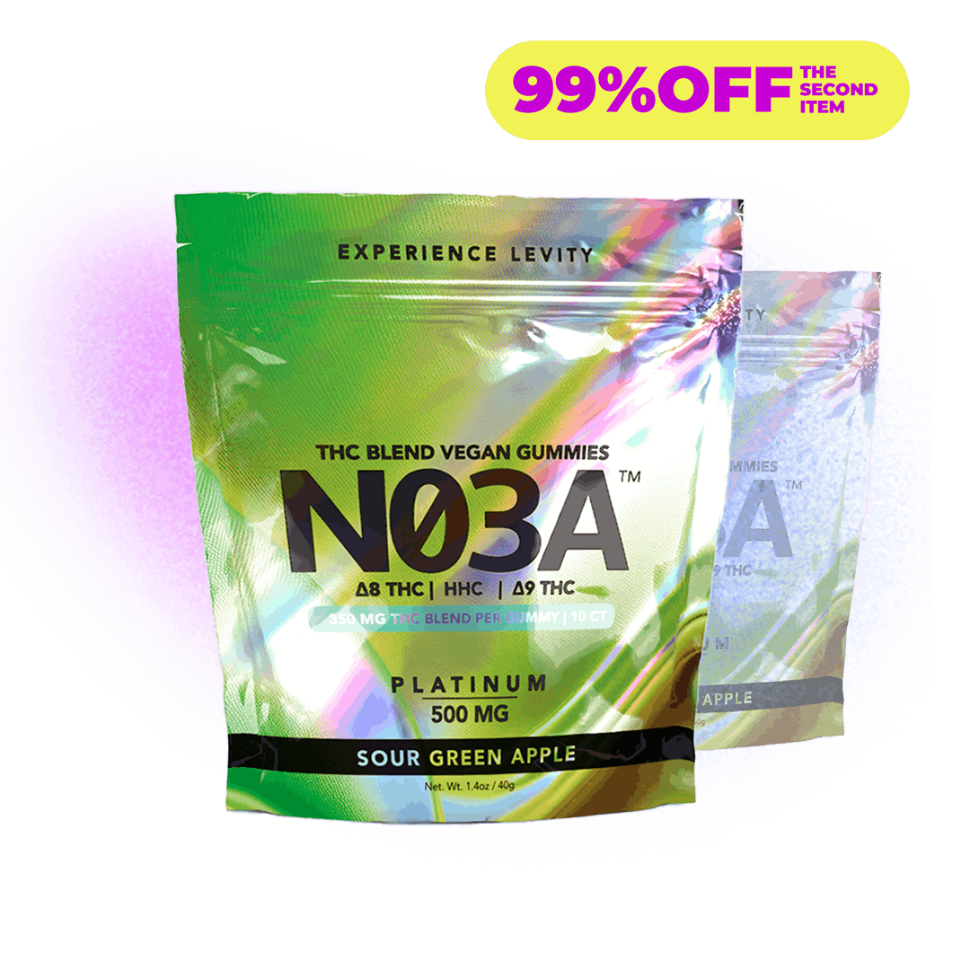 NO3A Platinum THC Blend Gummies – Second One 99% Off