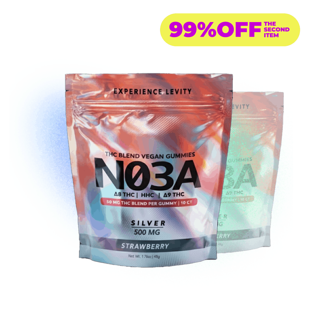 NO3A Silver THC Blend Gummies – Second One 99% Off
