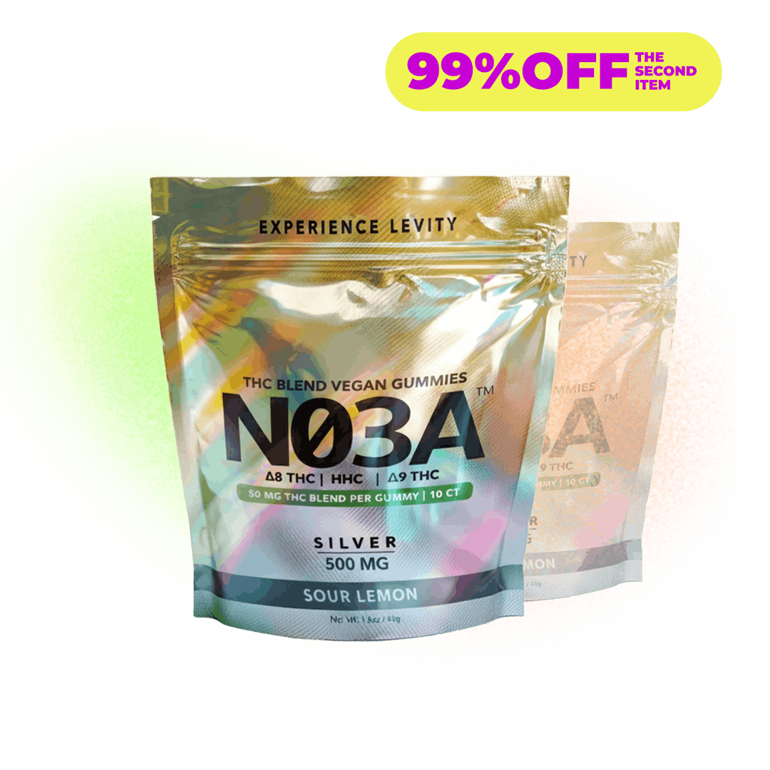 NO3A Silver THC Blend Gummies – Second One 99% Off