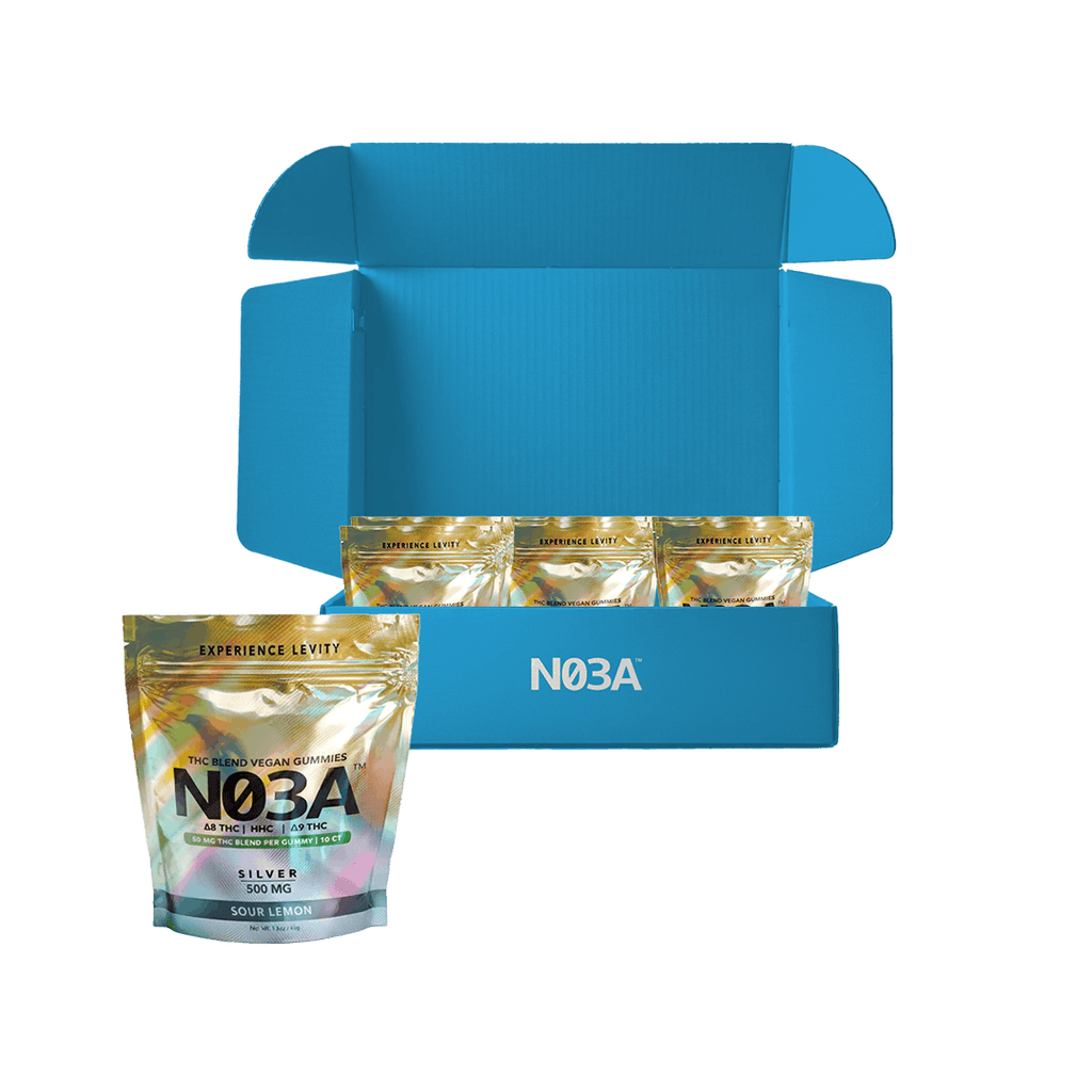 NO3A Silver THC Blend Gummies – 12-Pack Box