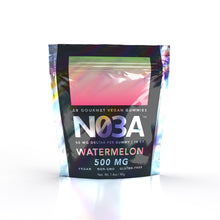 Load image into Gallery viewer, NO3A Δ8 Gourmet Vegan Gummies - 10ct - 50 mg/gummy - 500 mg total
