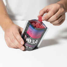 Load image into Gallery viewer, NO3A Δ8 Gourmet Vegan Gummies - 10ct - 50 mg/gummy - 500 mg total
