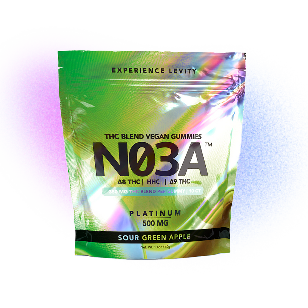 NO3A Platinum D9 10mg, D8 300 mg, HHC 40mg (10pk) 3500mg