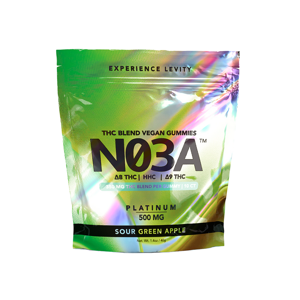 NO3A Platinum D9 10mg, D8 300 mg, HHC 40mg (10pk) 3500mg