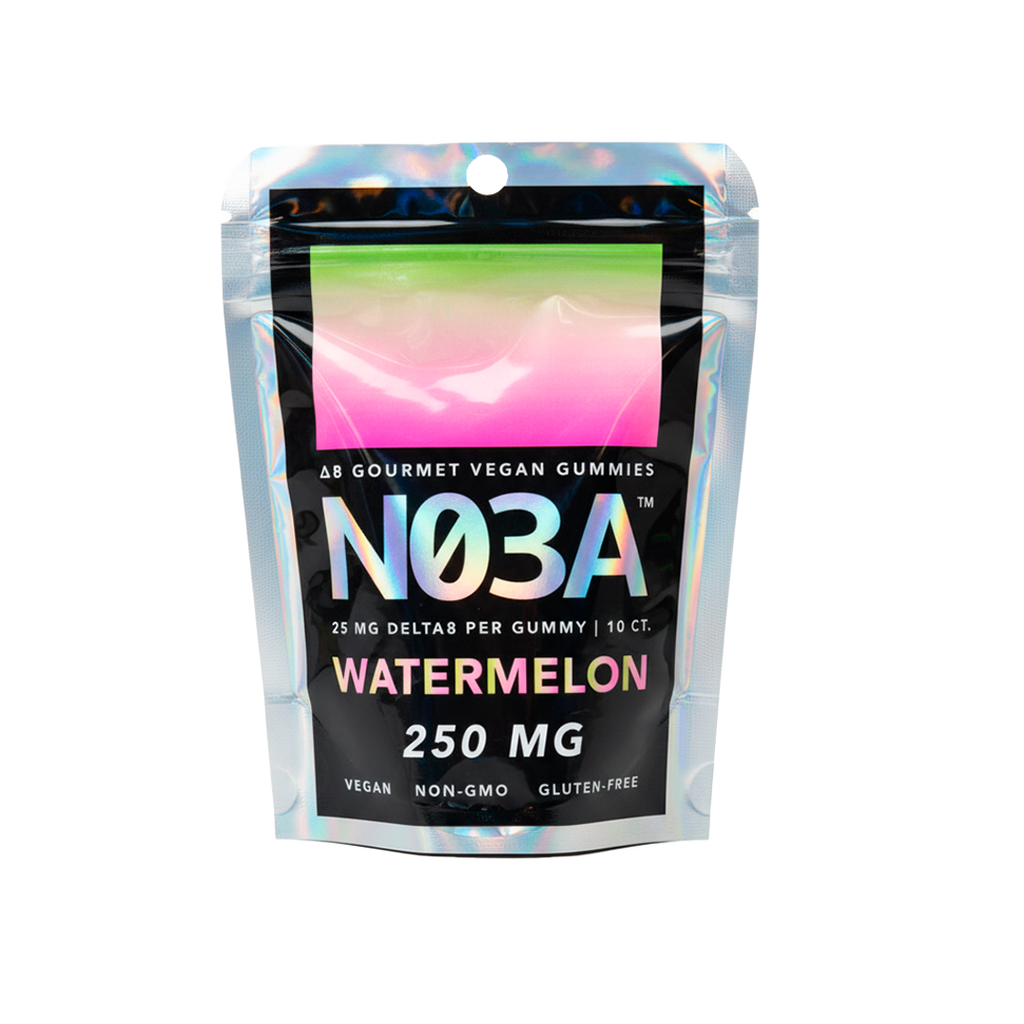NO3A Δ8 Gourmet Vegan Gummies - 10ct - 25 mg/gummy - 250 mg total