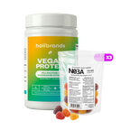 The Stock-Up Trio: 3× Δ8 Gummies 25 mg (30 ct) + FREE Pea Protein & Magnesium Powder