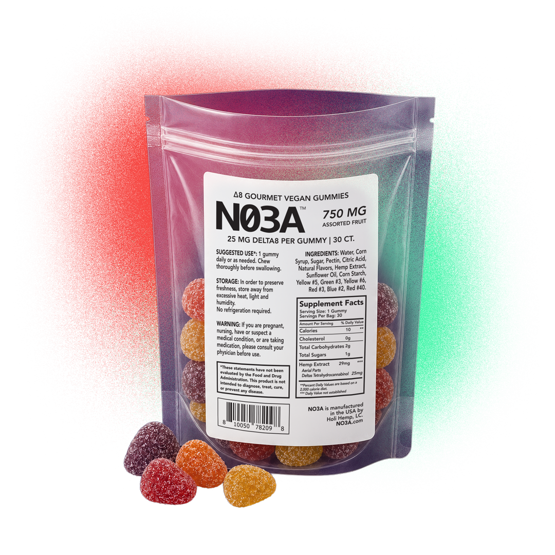 The Stock-Up Trio: 3× Δ8 Gummies 25 mg (30 ct) + FREE Pea Protein & Magnesium Powder