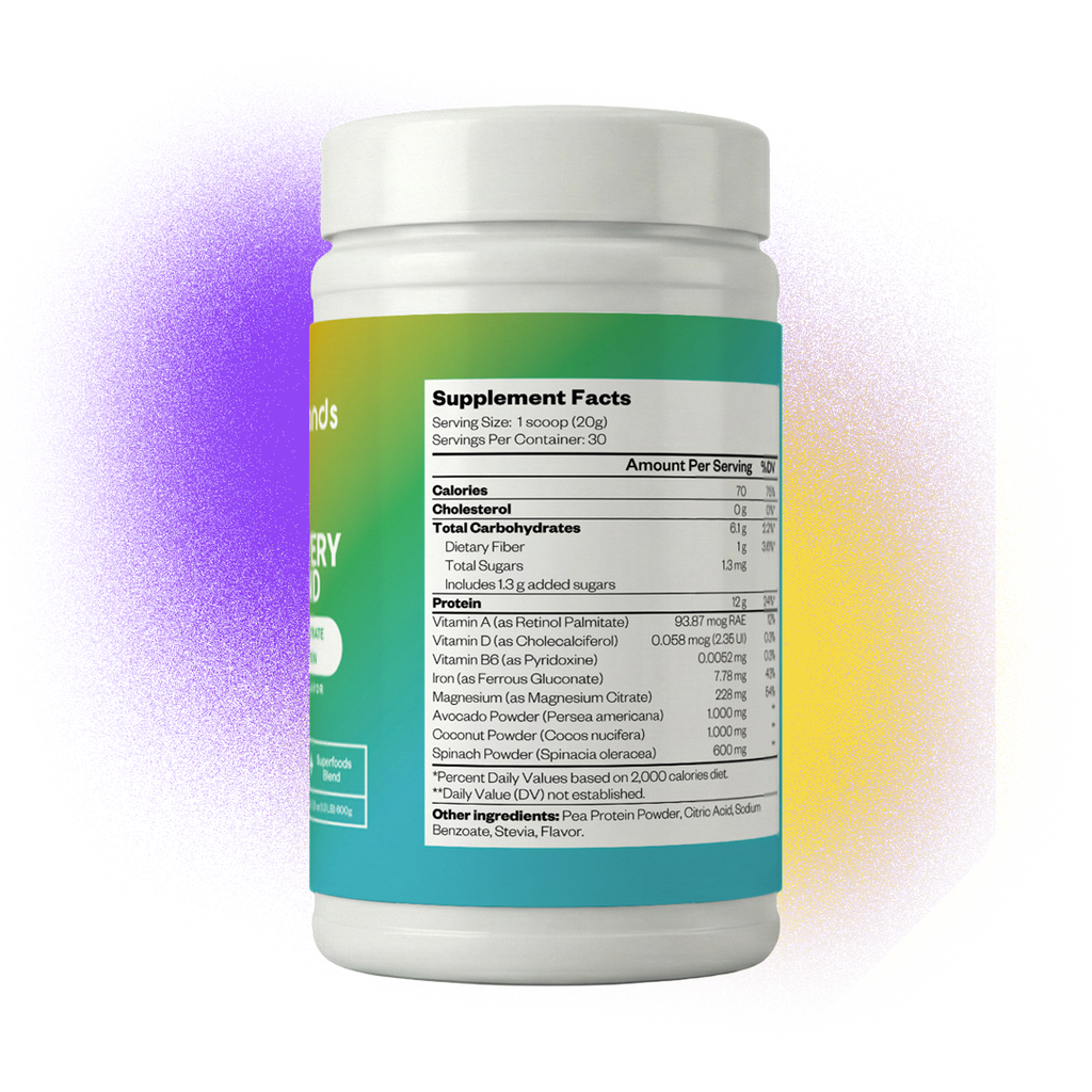 The Stock-Up Trio: 3× Δ8 Gummies 25 mg (30 ct) + FREE Pea Protein & Magnesium Powder