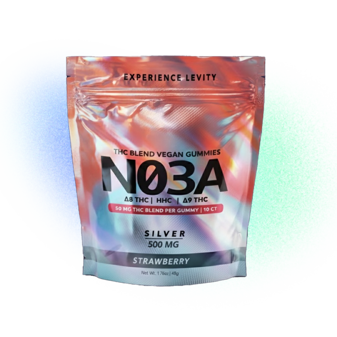 NO3A Silver D9 10mg, D8 30mg, HHC 10mg (10pk) 500mg