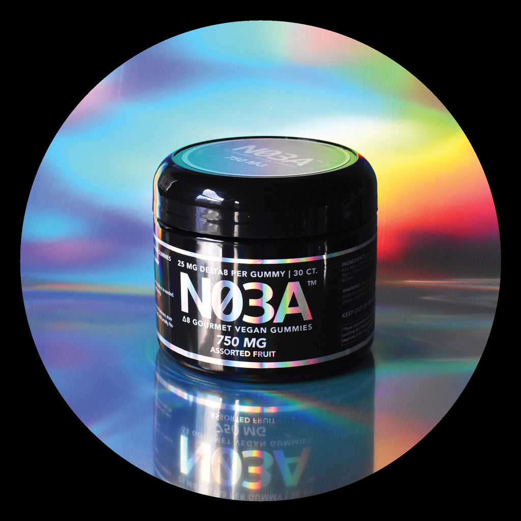 NO3A Δ8 Gourmet Vegan Gummies - 30ct - 25 mg/gummy - 750 mg total