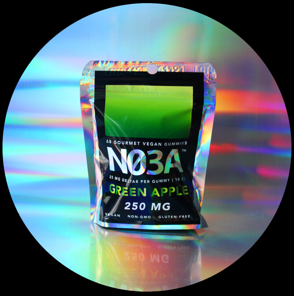 NO3A Δ8 Gourmet Vegan Gummies - 10ct - 25 mg/gummy - 250 mg total
