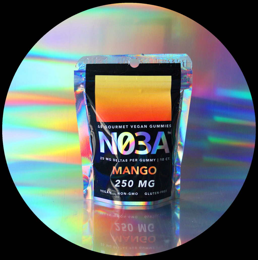 NO3A Δ8 Gourmet Vegan Gummies - 10ct - 25 mg/gummy - 250 mg total