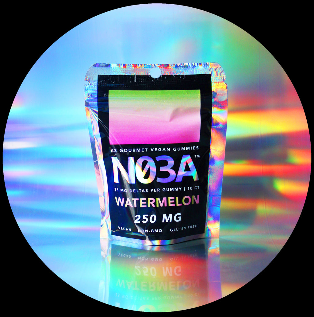 NO3A Δ8 Gourmet Vegan Gummies - 10ct - 25 mg/gummy - 250 mg total